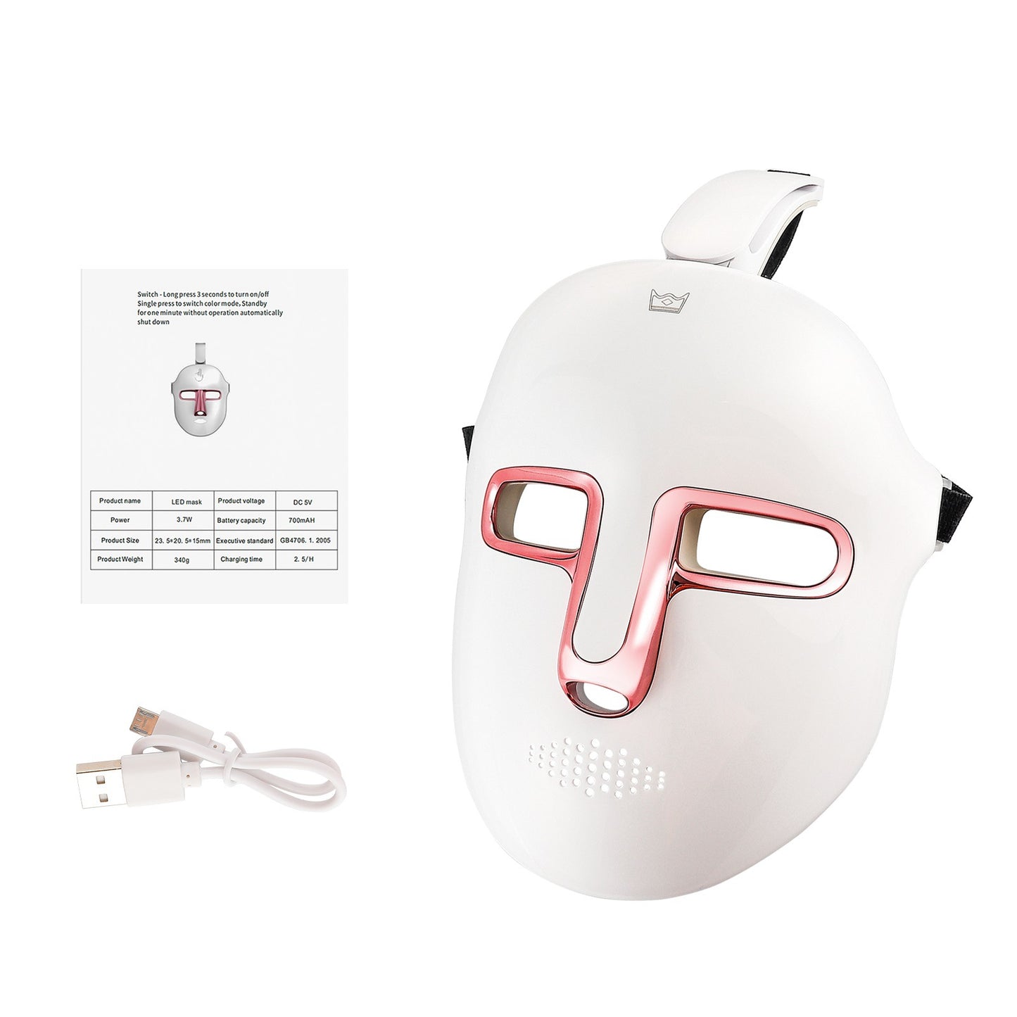 The Nyura™ Radiance LED Therapy Mask (7-in-1)